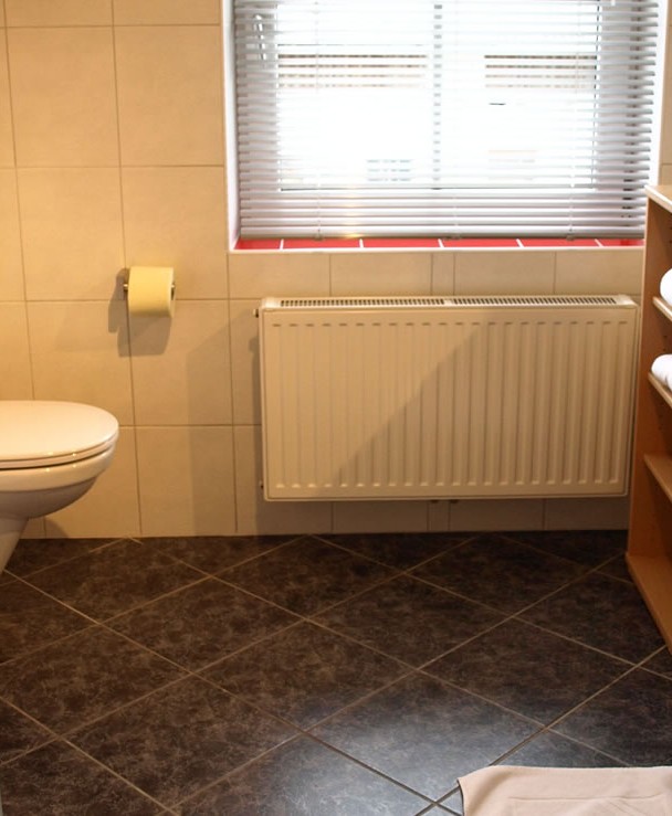 Badezimmer in der Ferienwohnung