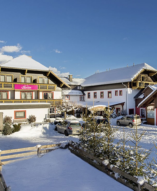 Hotel Aloisia im Winter
