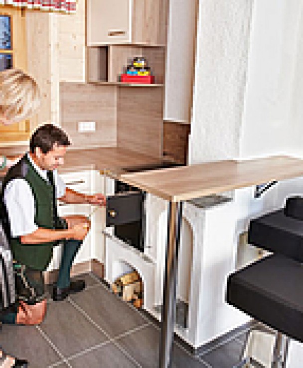 Chaleturlaub mit Holzofen