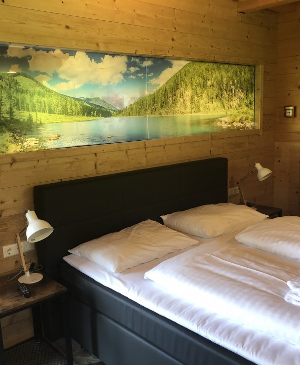 Doppelzimmer im Chalet Panorama Suite