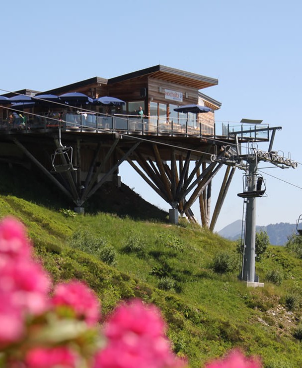 Bergstation Riesneralm - der Almrausch im Vordergrund &copy; Schladming-Dachstein.at  Brunthaler