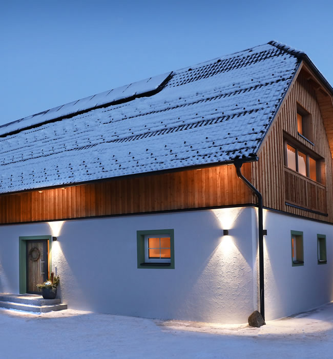 Country Suites Außenaufnahme vom Winter 