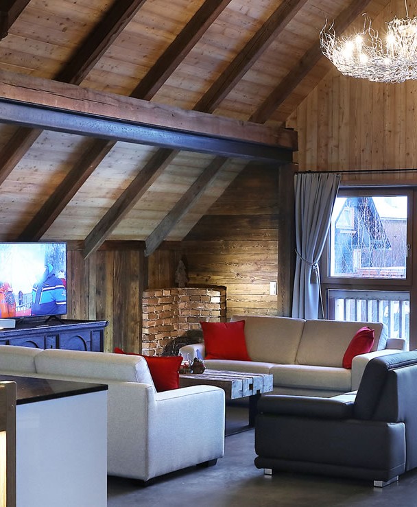 Großzügige und luxuriöses Wohn-Esszimmer