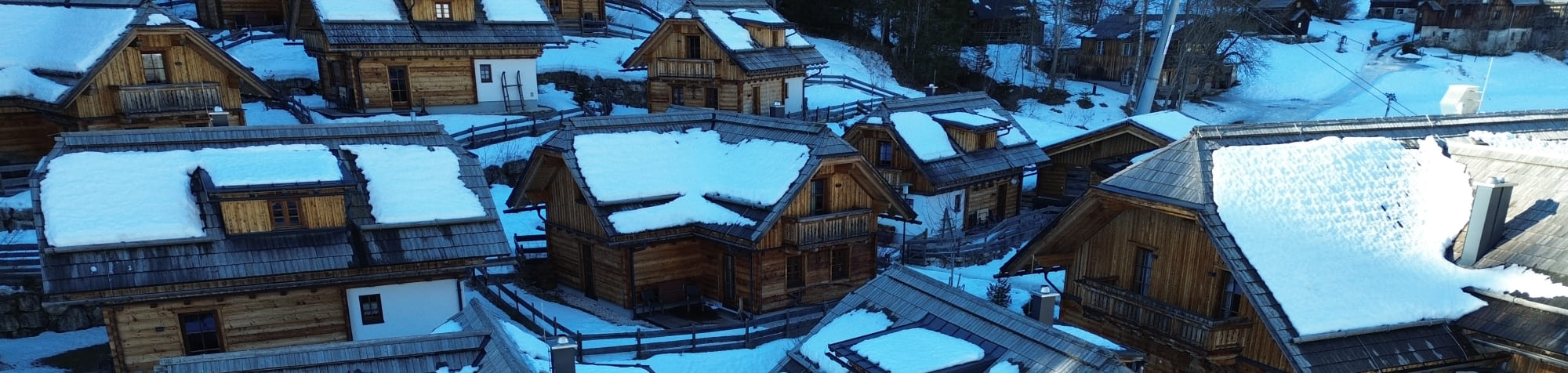 Chalets im Bergdorf Riesner